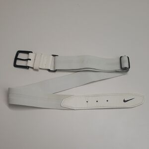 NIKE White Belt Softball/Baseball